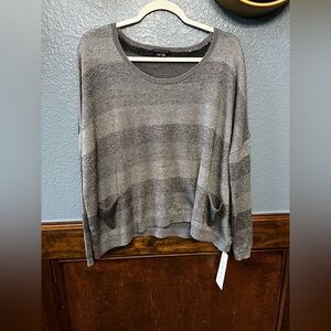 Theory Women’s Shades of Gray Lightweight Sweater
